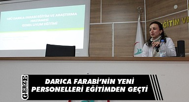 Farabi'de yeni başlayan personellere uyum eğitimi