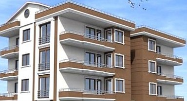 Gebze'de 4 katlı bina mahkemeden satılık