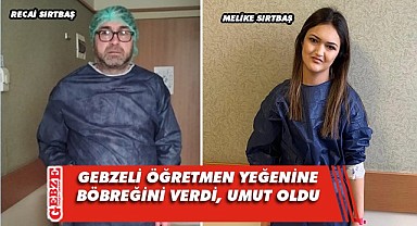 Gebzeli öğretmenden örnek davranış