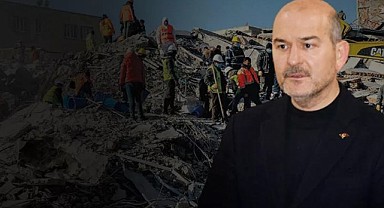 İçişleri Bakanı Süleyman Soylu: Binaların yüzde 40'ında hasar tespit edildi!