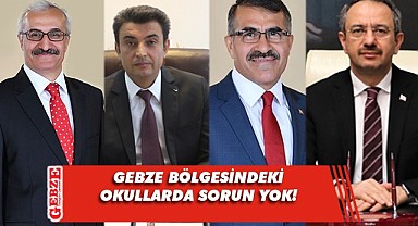 İşte Gebze bölgesindeki okullarda son durum