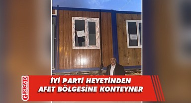İYİ Parti Kocaeli, afet bölgesine desteğini sürdürüyor