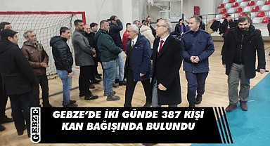 Kaymakam Özyiğit, kan bağışı çalışmalarını yerinde gördü