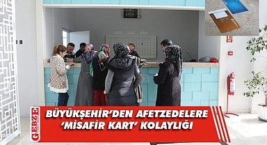 Kocaeli Büyükşehir’den ‘Misafir Kart’ kolaylığı