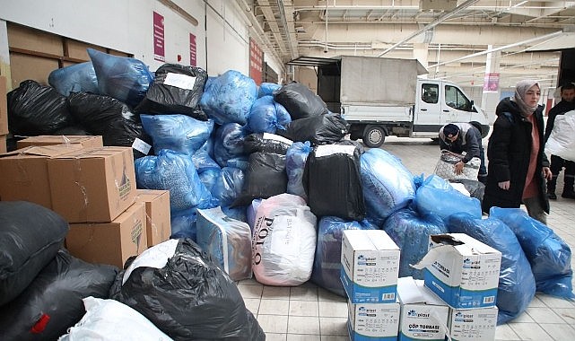 Kocaeli'den deprem bölgesine yardım yağıyor