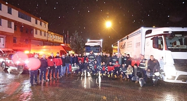 Kocaeli'ndeki ekipler, deprem bölgesi için yola çıktı!