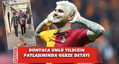 Mauro İcardi, Gebze'de çekilen fotoğrafı paylaştı!