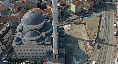 Mehmet Ali Paşa Camii'nde meydanın temeli atıldı