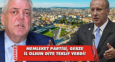 Muharrem İnce, Gebze'ye verdiği sözünü tuttu!