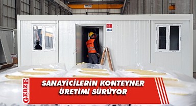 Sanayiciler konteyner için seferber oldu