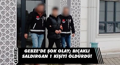 Tartıştığı şahıslardan birini bıçakla öldürdü, diğerini yaraladı!