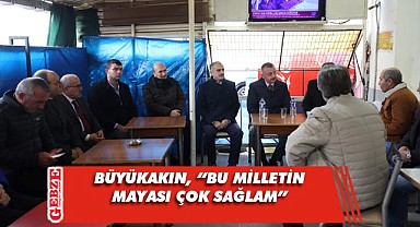 Büyükakın, Gebze ve Çayırova'da ziyaretlerde bulundu