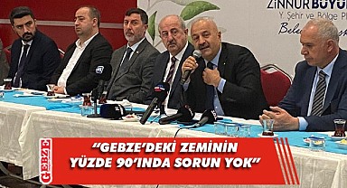 Büyükgöz, afet bölgesini ve Gebze'nin deprem riskini anlattı