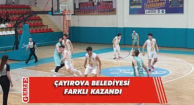 Çayırova Belediyesi basketbol takımı, Ankara ekibini farklı mağlup etti