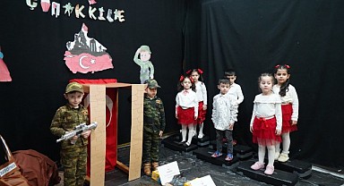 Çayırova'da minikler kırmızı beyaza büründü