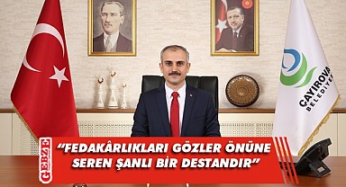 Çiftçi’den Çanakkale Zaferi mesajı