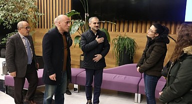 Çiftçi'den yaralı polis memuruna geçmiş olsun ziyareti