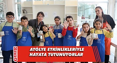Darıca'da konklayan depremzedelere yönelik atölye çalışmaları düzenleniyor