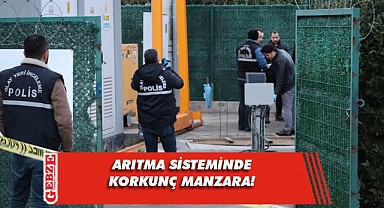 Darıca'da tahliye borusunda cenin bulundu!
