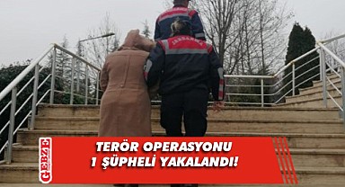 Darıca'da terör operasyonu: 1 tutuklama!
