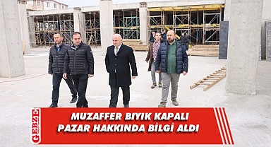 Darıca’nın ikinci kapalı pazarında çalışmalar sürüyor