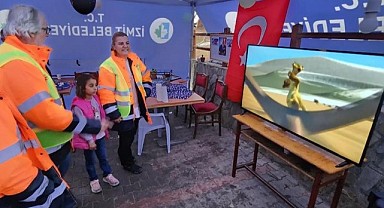 Defne'de depremzedeler için sosyal alanlar oluşturdular