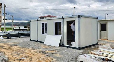Depremin vurduğu Pazarcık'a Konteyner Çarşı kuruluyor