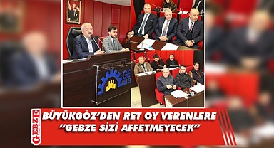 Gebze meclisinde Balçık tartışması yaşandı