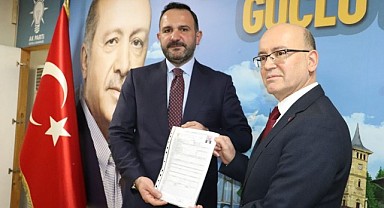 İlhan Kadıoğlu, adaylık başvurusunu gerçekleştirdi