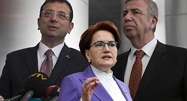 İmamoğlu ve Yavaş İYİ Parti’de