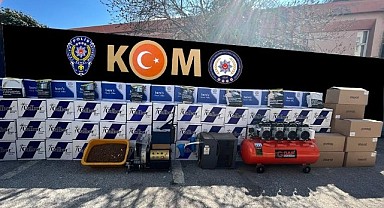 Kaçak tütüncülere baskın! 1 ton tütün ele geçirildi
