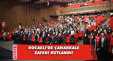 Kocaeli, Çanakkale Zaferi’ni özel bir programla kutladı