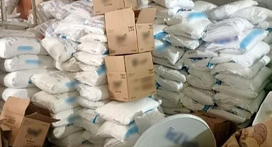Kocaeli'de 10 ton sahte temizlik ürünü ele geçirildi!
