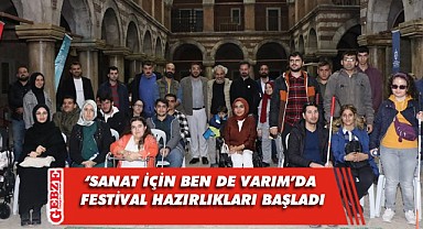 Kocaeli'de 'Sanat için ben de varım'da festival hazırlığı