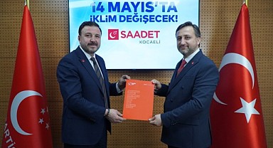 Saadet Partili Turel, aday adaylığı başvurusunu yaptı