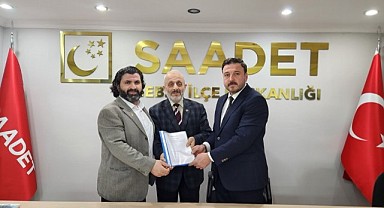 Şaban Atalı, Saadet'ten aday adayı oldu