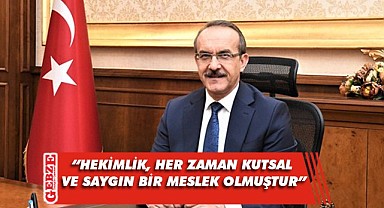 Vali Yavuz, 14 Mart Tıp Bayramı’nı kutladı