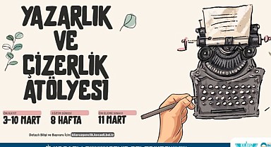 'Yazarlık ve Çizerlik Atölyesi'nde eğitimler başlıyor