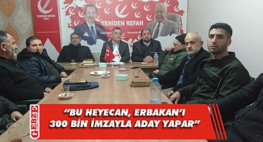 Yeniden Refahlı Kılıç'tan, teşkilatlara övgü