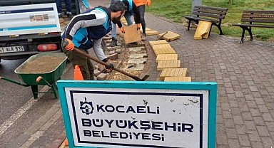 Yol Bakım Timi, engelsiz ulaşım için kolları sıvadı
