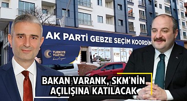 AK Parti Gebze, SKM'nin açılışını Varank'la yapacak