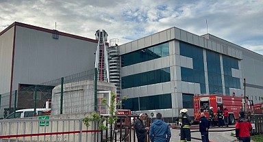 Ambalaj fabrikasında çıkan yangın söndürüldü