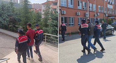 Aranan 2 şüpheli jandarma operasyonu ile yakalandı!