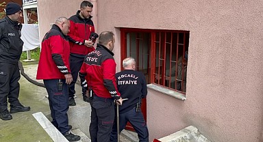 Misafirliğe gittiği arkadaşı ile tartışınca eve kilitlendi