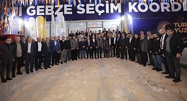 Büyükakın, AK Gebze İlçe istişare üyeleriyle iftar sofrasında buluştu