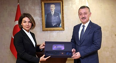 Büyükakın, Azerbaycan Başkonsolosu’nu konuk etti