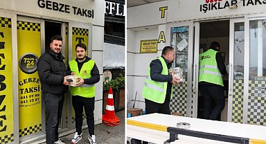 Büyükşehir'den Gebzeli taksicilere iftar ikramı