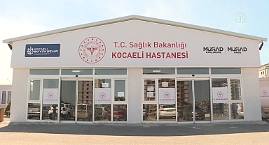 Büyükşehir'in Defne'deki hastanesi 33 bin depremzedeye hizmet verdi