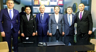 CHP’li vekil adayları, Baran Aydın’ı ofisinde ziyaret etti