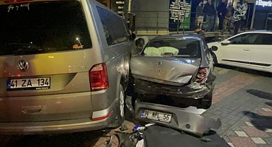 Gebze'de 5 araç kazaya karıştı!